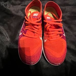 Purple & Orange Women’s 8 Nike free
